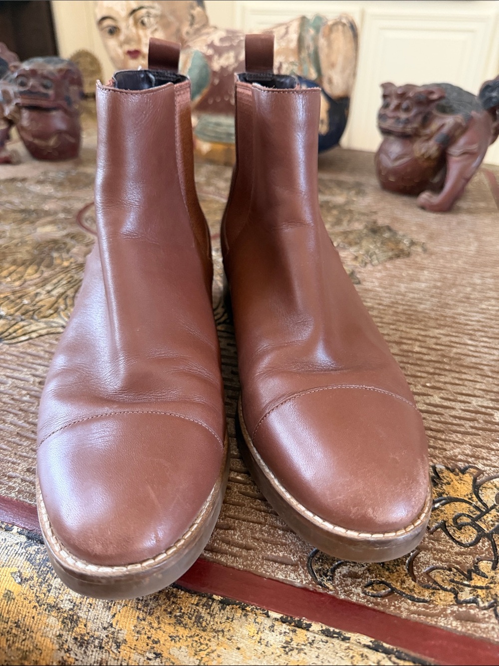 Cole Haan Brown Chelsea Ankle Boots
